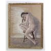Image 1 : Hilde B. Kayn, Sitting Nude, Pastel