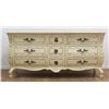Image 1 : Paint Decorated Curved Triple Dresser