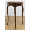 Image 2 : Parquetry Top Bronze-Mounted Taboret Table