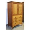 Image 2 : Late 20th C Cherry Wood Armoire by Stickley