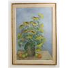 Image 2 : Hans Kline, Floral Still Life, O/C