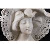 Image 2 : Carved Alabaster Bust of Victorian Lady