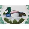 Image 2 : Set 8 Faience Fowl Plates