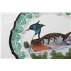 Image 5 : Set 8 Faience Fowl Plates