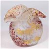 Image 1 : Gilt Art Glass Vase