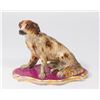 Image 1 : Handpainted Porcelain Seated Dog