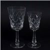 Image 2 : Set Galway Crystal Stemware, Lismore Pattern