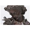 Image 2 : Bronze Bust Girl with Bird by her Breast