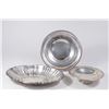 Image 1 : Sterling Silver Plate, Bread Tray & Bowl