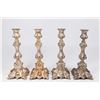Image 1 : Set 4 Silverplated Polish Candlesticks