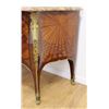Image 4 : Louis XV Style Marquetry Inlaid Walnut Commode