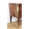 Image 5 : Louis XV Style Marquetry Inlaid Walnut Commode