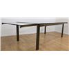 Image 3 : Mastercraft Brass & Glass Dining Room Table
