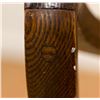 Image 8 : Set 8 Round Back Oak Courthouse Chairs
