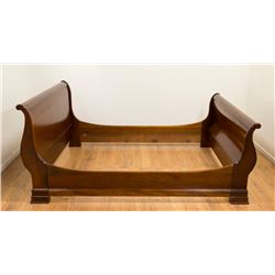 Empire Style Mahogany Bed