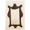 Image 1 : Contemporary Mahogany Framed Mirror