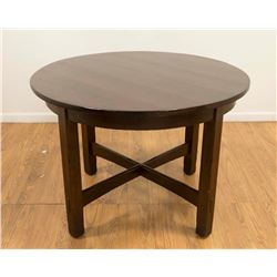 Stickley Round Mission Oak Table
