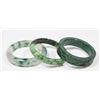 Image 1 : 3 Chinese Jade Bangles