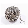 Image 1 : Chinese Metal Open Reticulated Tea Ball