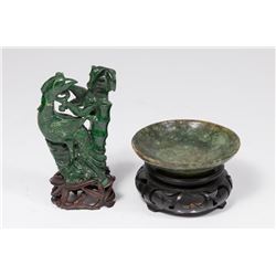 2 Jade Items