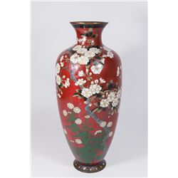 Large Chinese Cloisonné Vase
