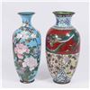 Image 1 : 2 Chinese Cloisonné Vases