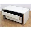 Image 2 : Pair Modern Chrome & Lacquer Side Low Cabinets
