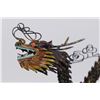Image 3 : Chinese Silver & Enamel Filigree Dragon