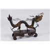 Image 5 : Chinese Silver & Enamel Filigree Dragon