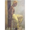 Image 1 : Seated Figure Wearing Turban