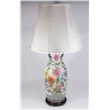 Image 1 : Chinese Porcelain Vase Mounted as Lamp