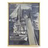 Image 2 : Jeannie Borel, Boats at Quai, Abstract