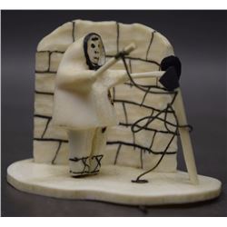 ESKIMO IVORY SCENE