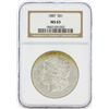 Image 1 : 1887 MS63 NGC Morgan Silver Dollar