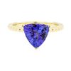 Image 4 : 2.62 ctw Tanzanite Ring - 14KT Yellow Gold