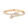 Image 2 : 0.20 ctw Diamond Ring - 14KT Rose Gold