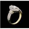 Image 3 : 1.71 ctw Diamond Ring - 14KT Two-Tone Gold