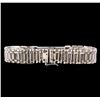 Image 2 : 0.88 ctw Diamond Bracelet - 14KT White Gold