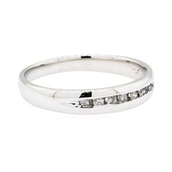 0.18 ctw Diamond Ring - 10KT White Gold