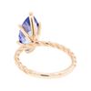 Image 3 : 2.70 ctw Tanzanite Ring - 14KT Rose Gold
