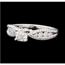 1.19 ctw Diamond Ring - 14KT White Gold