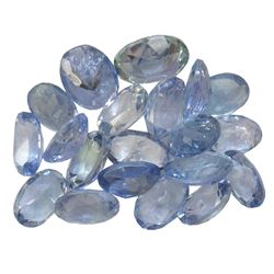 11.05 ctw Oval Mixed Tanzanite Parcel