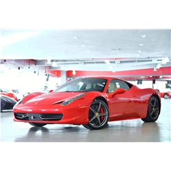 2010 Corsa Red Ferrari 458 Italia Coupe