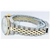 Image 2 : Rolex Two-Tone MOP Diamond and Sapphire DateJust Ladies Watch