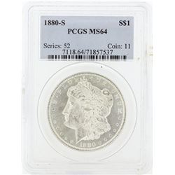 1880 MS64 NGC Morgan Silver Dollar