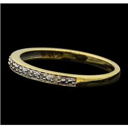 0.10 ctw Diamond Ring - 10KT Yellow Gold