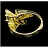 Image 3 : 2.00 ctw Diamond Ring - 14KT Yellow Gold