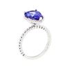 Image 4 : 2.77 ctw Tanzanite Ring - 14KT White Gold
