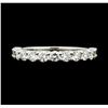 Image 2 : 0.96 ctw Diamond Band - 14KT White Gold