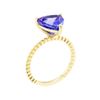 Image 4 : 3.26 ctw Tanzanite Ring - 14KT Yellow Gold